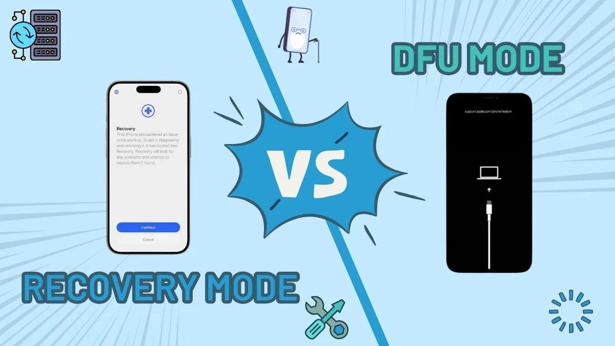 Recovery Mode vs DFU Mode: Which Fixes iPhone Problems Faster?