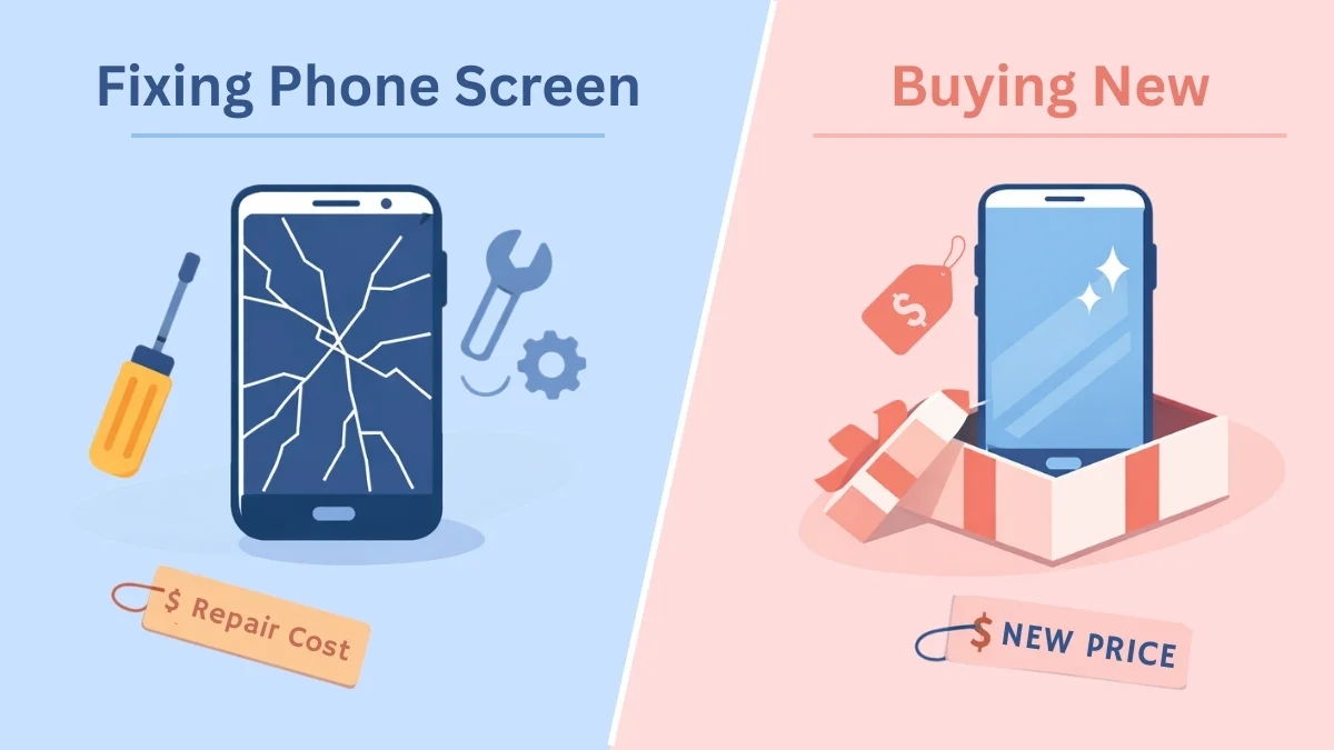 Repair the Cracked Screen or Buy a New Phone? Most People Get This Wrong